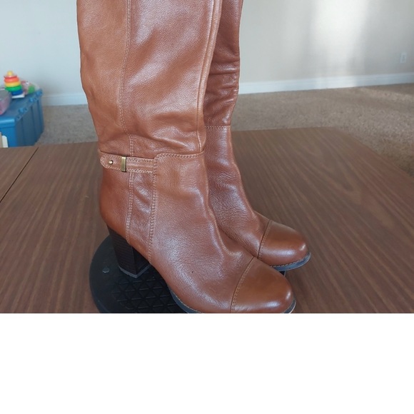 Gianni Bernini brown knee riding boots - Picture 6 of 11